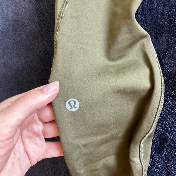 First Mile Tech Tight 2 Military Green Run Tech Fleece lined, zipper pockets - Picture 12 of 17